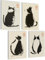 mojoliving Japan Poster Japan Deko Japanische Deko Aesthetic Bilder Anime Japanische Bilder Anime Poster Bilder Wohnzimmer Japan Geschenk (Japan Katze)