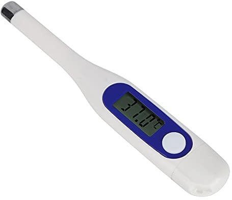 Elektronisches Veterinär-Thermometer, Veterinär-Elektronikthermometer LCD Digital Tierthermometer für Rinder, Schafe, Pferde, Schweine, Hunde, Garten-Ding, Geflügel-Ding-Lagen