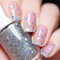 Silver Nail Polish Quick Dry, Long Lasting Nail Varnish, Gel Polish for High Gloss Shine DIY Nail Art, Chip Resistant & Easy to Apply, Non-Toxic Low Odor, for All Occasions, No Lamp Needed