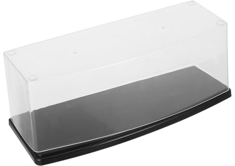 HOLIDYOYO Durchsichtige Vitrine Für Figuren Transparentes Display-case Aus Organizer-Box Für Sammlerstücke Modellautos Actionfiguren Puppen-Display