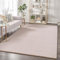 the carpet Cosy kuschelig Warmer Fellteppich, weich und elegant, waschbar und Fußbodenheizung geeignet, Öko-Tex Zertifiziert, Rosa, 80 x 300 cm