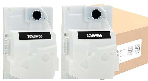 Toner und Resttonerbehälter kompatibel mit Lexmark C3224dw, C3326dw, C3426dw, MC3224, MC3326, MC3426 – Schwarz, Cyan, Magenta, Gelb – Standard/Hohe Reichweite – 20N0W00