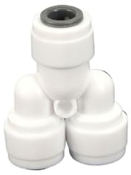 5 stücke RO Wasser Fitting Schnell Anschluss 1/4' OD Schlauch Y Ball Ventil Gleich Konvertieren Push In Rohr Fitting bier