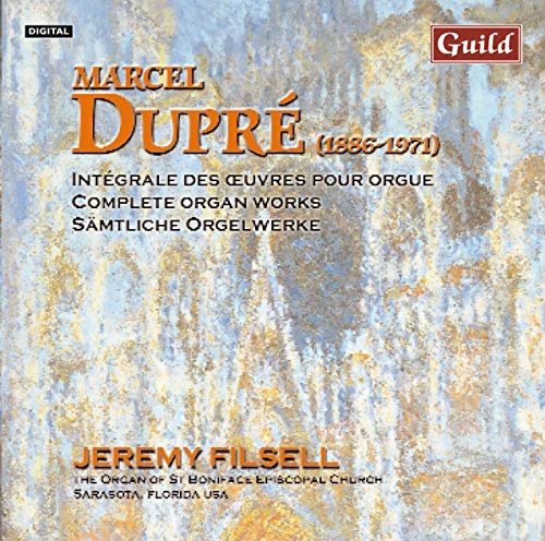 Dupre, Marcel : Marcel Dupre (1886-1971) Integrale Des Oeuvres Pour Orgue
