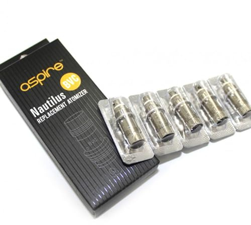 Nautilus BVC Clearomizer Heads (5 Stück pro Packung) 1,6 Ohm - Original Aspire