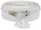 Twin Satellite Cable Extension Kit for Sky HD, Q, Freesat (25 METRES, WHITE)