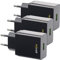 revolt Schnellladegerät Handy: 3er-Set 230-V-USB-Netzteil, Quick Charge 3.0, 5-12 V, max. 18 W (USB Schnellladestecker, Ladegerät für Handy, Schnellladekabel)