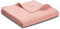 biederlack® flauschig-weiche Kuscheldecke aus Baumwolle & Polyacryl I Made in Germany I Öko-Tex Made in Green I nachhaltig produziert I einfarbige Wohndecke Cotton Uni - Rosa I Sofadecke 150x200 cm