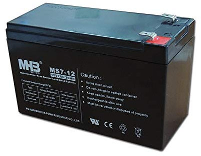 MHB Batería MS7-12 12v 7 Ah sellada