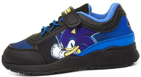 Sonic The Hedgehog Boys Trainers Kids Blue Casual Shoes Size 8–2 UK Child