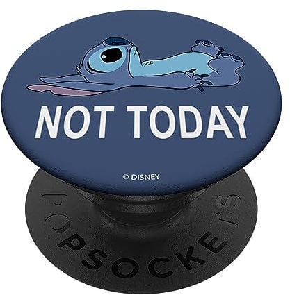 Disney Lilo & Stitch Not Today Stitch PopSockets Adhesive PopGrip