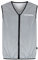 Korntex Unisex Volledig reflecterend vest Amsterdam Korntex hoch reflektierende Fahrradweste Laufweste, Silber, L EU