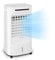 Klarstein Iceberg Breeze Luftkühler, Ventilator, großer Wassertank: 10 Liter, Leistung: 65 Watt, 3 Geschwindigkeiten, 3 Modi, 283 m³/h, kompakt, Timer, Fernbedienung, weiß