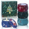 Duftkerzen Weihnachtsgeschenke Set für Frauen: 4 Stück Aromatherapie Kerzen für Zuhause Duftkerze Stressabbau Duftkerze natürliches Sojawachs Geschenk für Geburtstag Tag Lavendel Vanille Orange Rose