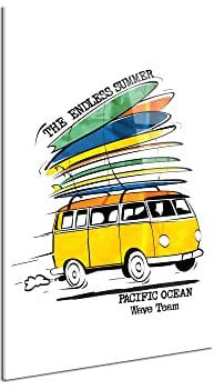 DECLINA, tableau mural, verre acrylique, déco murale, impression HD, océan pacifique, art mural, cadre rigide, décoration moderne, poster acrylique, paysage marin, photo déco