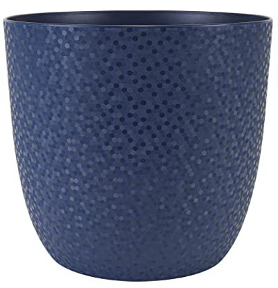 EDA - Cache-Pot Opale Ø 13,7 cm - Bleu Profond