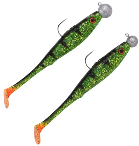 Spro Iris Popeye to-Go 12cm 5+10g - 2 montierte Gummifische