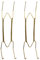 Kisbeibi Colgador de Platos, 8-16 Pulgadas, Soporte de Exhibición, Ganchos de Pared Invisibles para Decorativos, Antiguos y Arte (14 Pulgadas, 2 Piezas)