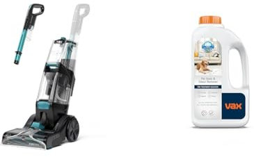 Bundle of Vax Smartwash Pet-Design Carpet Cleaner | Kills 99% of Bacteria | Pre-treatment Wand – CDCW-SWXP + 1L Pet, Stain & Odour Treatment