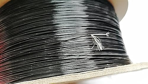 Trunking Solido Cavo for Segnale Audio Video da 5 Metri, Cavo schermato a Nucleo Singolo Ultrafine da 0,64 mm, Cavo coassiale RF0,64, Linea coassiale Sottile placcata in Argento Connettore Telaio