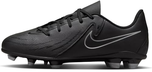 NIKE Fußballschuhe Jr Phantom Gx Ii Club Fg/Mg, Black/Black, FJ2600-001, 38 EU (5.5Y US)