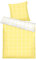 TOM TAILOR Renforcé-Bettwäsche, 80x80 cm + 155x220 cm, 100% Baumwolle/ Renforcé, mit Wendemotiv und farbigem Markenreißverschluss, LARGE CHECK Gelb, Weiß (Light Lemon & Crisp White)