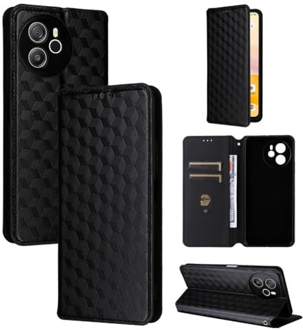 Baifu Handyhülle für Blackview Shark 8 Hülle, PU Leder Case Cover Tasche mit Brieftasche Schutzhülle für Blackview Shark 8 Klapphülle, Quadrat1