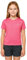 A2Z 4 Kids Filles Actif des Sports Manches Courtes T Shirt Athlétique - T Shirt 559 Pink 5-6
