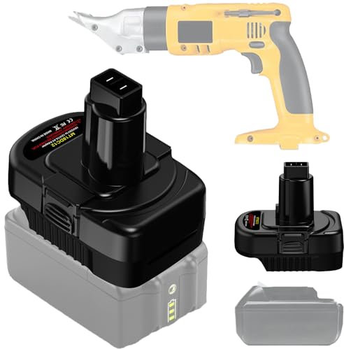 UNIKI Battery Adapter for makita 18V Lithium Battery converts for makita 18V Tool Batteries to Dewat 12V/14.4V Ni-CD Lithium Batteries, use for Dewat 12V/14.4V Ni-CD Lithium Cordless Power Tools
