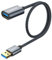 SUNGUY Cavo Prolunga USB 3.0, 5Pack 0.5M 5Gbps Maschio A Femmina A Cavo Estensione USB Trasferimento Dati e Ricarica per Chiavetta USB,Hub USB,Esterno,Tastiera,Mouse,Stampante,Gamepad, Scanner