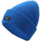 kate spade new york Damen Sam Label Cuff Beanie-Mütze, Glasmalerei, Blau, Einheitsgröße