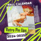 Retro Pin Ups Wall Calendar 2024-2025