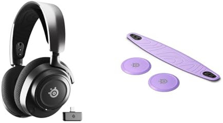 SteelSeries Arctis Nova 7 Wireless Multi-Plattform Gaming-Headset Arctis Nova Booster Pack Lilac - Gaming Headset Zubehör - Zweifarbiger Nylon-Kopfband
