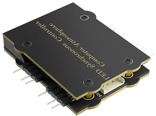 KASFDBMO ARGB LED Lüfter Synchronisierungscontroller 4Port 5V 3PIN ARGB Lüfter LED Controller ARGB Hubs 5V 3Pin Konnektivität Stromschnittstellen