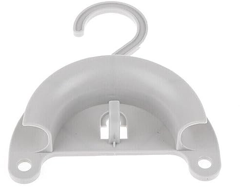 Swiixxer CPAP-Schlauchhalter Aus Weißem Kunststoff zum Trocknen Nach der Reinigung Von Schlaf- und Atemmaschinenteilen