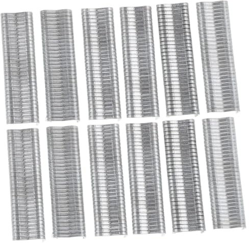 SEWACC 600 Pieces Type M Cage Clips Poultry M-staple for Chicken and Rabbit Cages Pet Mesh Staples Wire Fencing M-staple Pet Cage Poultry Staple