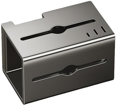 Porte-traits De Toilette - Rack En Papier Toilette En Aluminium À L'épreuve De Rouille, Distributeur De Serviette Moderne | Organisateur De Rangement Mural Pour Accessoires De Salle De Bain, Support C