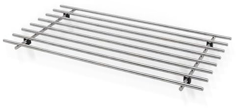 Rectangular Trivet Stainless Steel Worktop Protector 50cm, Heat Rack Kitchen Heat Resistant Metal Pan Stand Large Trivets for Hot Pans Dishes Trays Plates