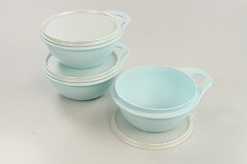 TUPPERWARE (3) 600 ml Maximilian Rührschüssel hellblau 10091