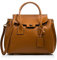 FIRENZE ARTEGIANI.Echte Lederhandtasche für Frauen echte Pamelato Luxuslederhandtasche Griff- und Verschlussdesign.Shopper Frau Tasche.Made in Italy.Vera Pelle Italiana.28x17 5x8 cm.Farbe:Leder