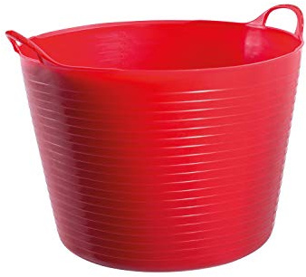 Perry Equestrian Perry Equestrian Garden Trug/Flexi Tub/Trug Tub/Gorilla Bucket 42L Red