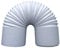 JIANZHENKEJI 6 Inch Diameter Intake/Exhaust Hose | PVC Extend Vent Hose for Portable Air Conditioner Replacement hose，Counterclockwise Installation Direction(Length 59 Inch)