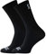 Support Herren-Fahrradsocken, atmungsaktive Technologie, rutschfeste Faser, unisex, einfarbig, Zubehör für Radfahren, Wandern, Klettern, Black's 45-46 EU