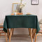 BALCONY & FALCON Table Cloth Wipe Clean Rectangular Water Resistant Tablecloth for Home, Dining, Kitchen, Events, Wedding, Banquet, Christmas Festivals Parties Decorations (Hunter Green, 140 x 180cm)