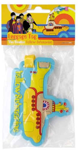 Puckator Yellow Submarine PVC Gepäckanhänger