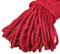 Uiopa Spago Juta 5mm x 10m, Spago Grosso Naturale Corda Canapa Colorato, 3 Fili Corda Iuta per Tiragraffi per Gatto, Artigianato Fai-da-Te, Giardinaggio, Decorazione Domestica (Rosso)