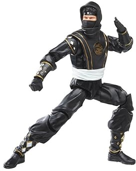 Hasbro Power Rangers Lightning Collection Mighty Morphin Ninja Black Ranger