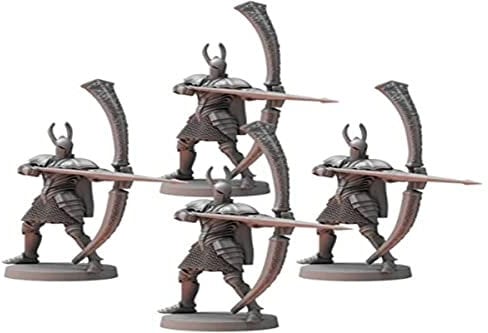 Dark Souls The Role Playing - Silver Knight Greatbowmen Miniaturen & Statistikkarten DND, RPG, D&D, Dungeons & Dragons, kompatibel mit 5E