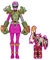 Power Rangers Dino Fury – F8236 – Smash Armor – Figur mit Gelenken, 15 cm – Ranger Rosa