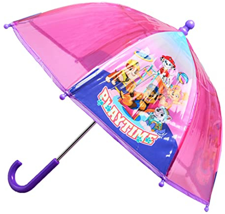 Paw Patrol Rain Umbrella – Colorful Mini Dome Brolly with Favorite Characters